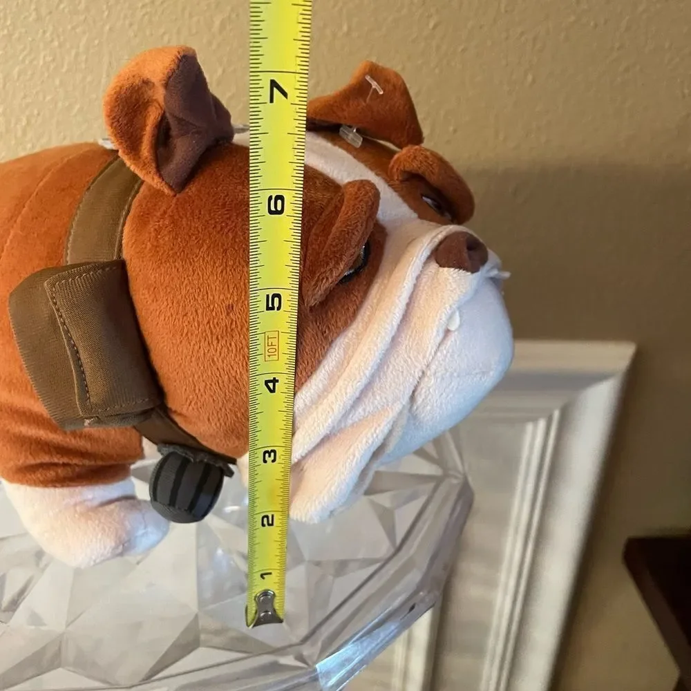 Disney Pixar Movie UP HTF Talking Gamma  Bulldog Plush